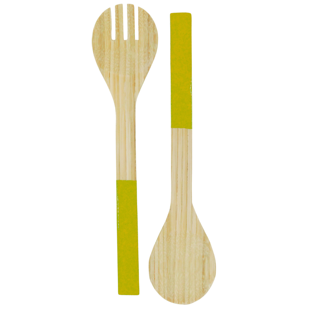 Ross & Merritt - Green Bamboo Serving Set