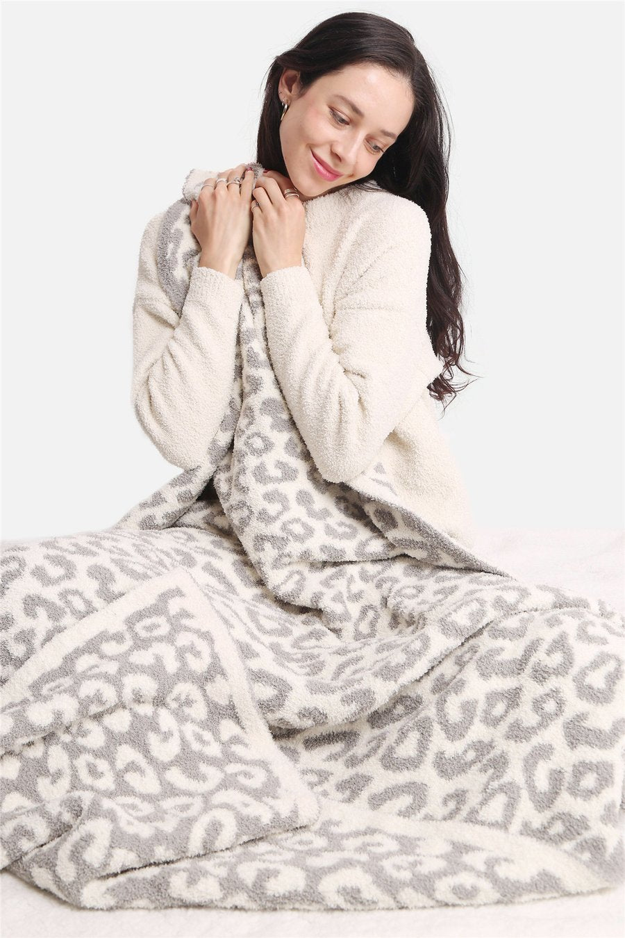 Comfy Luxe Blanket - Grey