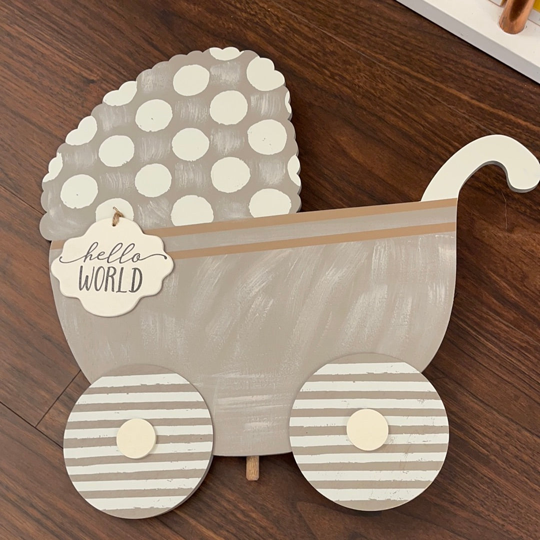 Baby Carriage Topper